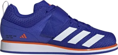 Produktbild von Adidas Powerlift 5 Gewichtheberschuhe Trainingschuhe blau/weiß/orange IH8237, Schuhgröße:44 EU