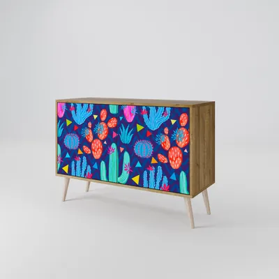 Immagine prodotto di Cassettiera Spacerebels a 2 ante - credenza cassettiera - credenza alta - mobile guardaroba - soggiorno camera da letto - 57,5×111×42 (HxLxP)
