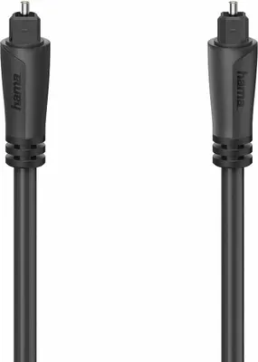 Obrázok produktu pre Hama 00205135, Toslink, Samec, Toslink, Samec, 3 m, Čierna