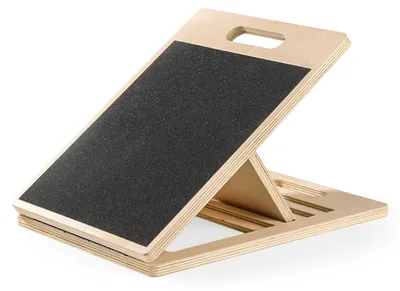 Imagen del producto de Placa inclinada, ajuste de inclinación, soporte portátil para piernas, color