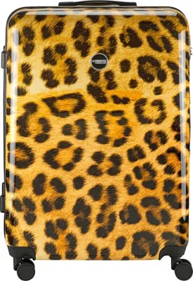 Produktbild von Princess Traveller Animal Print - Reis-Koffer - Leopard - Groß - 76 cm - Dubbele wielen