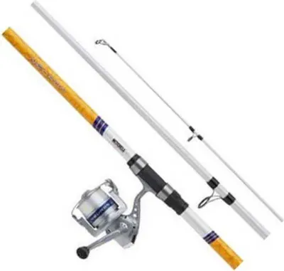 Produktbild von Mitchell Neuron Surf Brandungscombo 363 100-200g - 7000 Angelset Brandungsset Bespult mit Angelzubehör