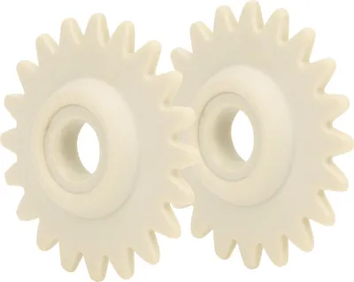 Zdjęcie produktu dla Części zamienne koła zębatego maszyny dziewiarskiej, 2 sztuki, do KH868 H821 KH831 KH851 KH910 KH970, białe