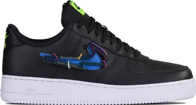 Produktbild von Nike Air Force 1 Low Premium Karabiner schwarz weiß DH7579001
