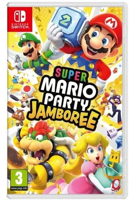 Zdjęcie produktu dla Nintendo Super Mario Party Jamboree (Switch), Nintendo Switch, Tryb multiplayer, dla wszystkich, Nośnik fizyczny