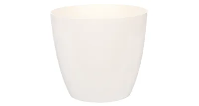 Zdjęcie produktu dla Cachepot Ella Ø 10 cm H 9 cm biały błyszczący