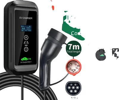 Obrázok produktu pre Nabíjačka pre elektromobily, výstupný výkon 11 kW, konektor typu 2, typ 2