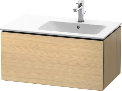 Produktbild von Waschtischunterbau L-CUBE 820x481x400mm mediterrane eiche mediterrane eiche