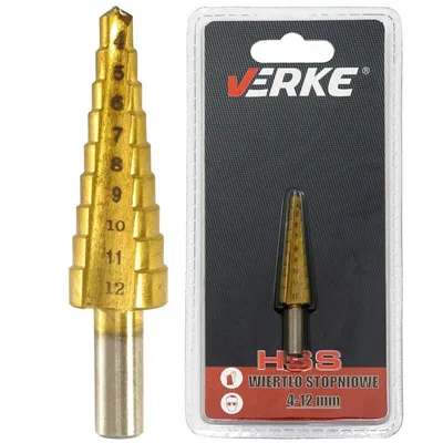 Obrázok produktu pre Stupňovitý vrták do kovu 4-12mm 02649