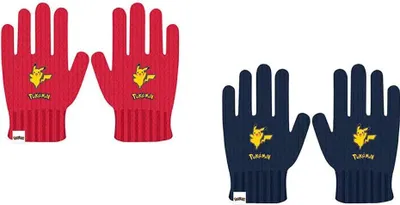 Produktbild von Nintendo Merchandising Pikachu Pokémon Sortiert Handschuhe Rot Rot One Size