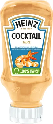Produktbild von Heinz Sauce Cocktail, 225 g, Plastikflasche