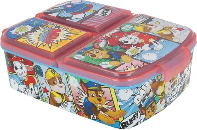 Zdjęcie produktu dla Stor - Pojemnik na chleb Paw Patrol z 3 przegrodami