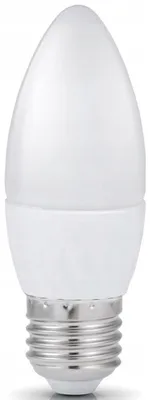 Obrázek produktu pro LED žárovka, svíčka, 10W, velký závit E27, studená bílá barva, 6500K, 900 lm