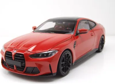 Produktbild von Minichamps 110020140 BMW M4 2024 rot metallic 1:18