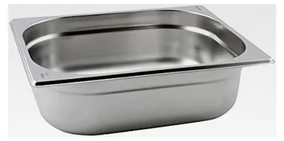 Produktbild von Edelstahl Gastronorm Pfanne, Größe 1/2, 20 mm tief