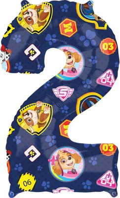 Produktbild von Nummer 2 Paw Patrol Folienballon 43cm x 66cm