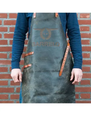 Zdjęcie produktu dla BarrelQ 8717953132444, Fartuch, Czarny, Brązowy, Skóra, 1 szt.