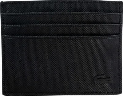 Produktbild von Lacoste Kartenetui mit Logo, Schwarz One Size