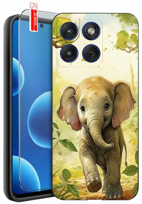 Produktbild von Hülle für Motorola Edge 70 | Designs | Mattes Silikonetui + 9H-Glas