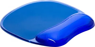 Immagine prodotto di Tappetino Per Mouse, Q-Connect, Gel, Con Poggiapolsi, Blu