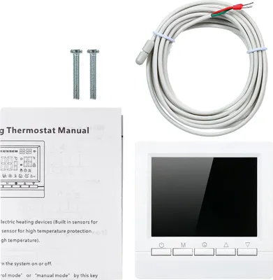 Zdjęcie produktu dla Inteligentny termostat Cyfrowy regulator temperatury Wyświetlacz LCD Tydzień Programowalny elektryczny termostat ogrzewania podłogowego dla domu, szkoły, biura, hotelu 16A