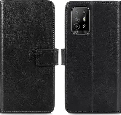 Zdjęcie produktu dla imoshion Luxe Bookcase dla Oppo A94 (5G) - Czarny