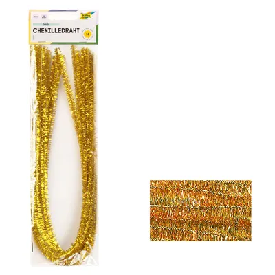 Produktbild von Folia 77865, Handwerk-Rohrreiniger, Gold, 10 Stück(e), 50 mm, 8 mm