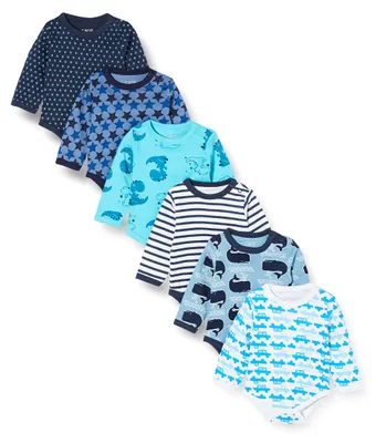 Produktbild von Care Baby Body Langarm aus 100% Baumwolle (6er Pack)