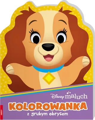 Produktbild von Disney Maluch Kolorowanka z grubym obrysem dla dzieci