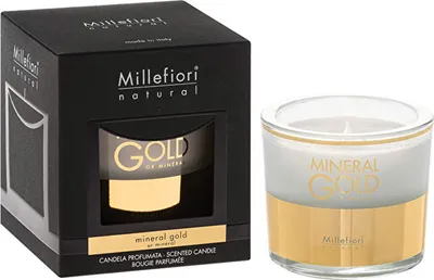 Obrázek produktu pro Vonná svíčka Natural Mineral Gold 180 g