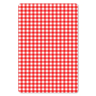 Produktbild von MuchoWow® Mauspad Mousepad Rot - Rustikal - Muster 18x27 cm - Mousepads - Maus Mat - Pad - Mausunterlage