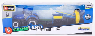 Produktbild von BBU NewHolland Traktor T7.315 mit Anhänger.10cm 31678