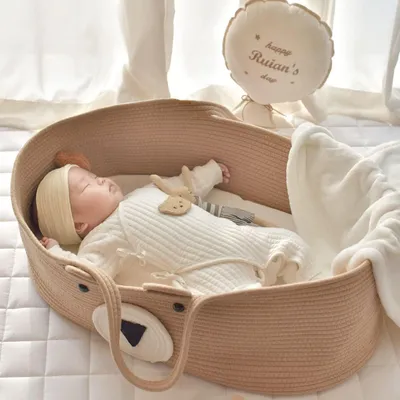 Productafbeelding van Draagbare Baby Moses Mand voor Onderweg