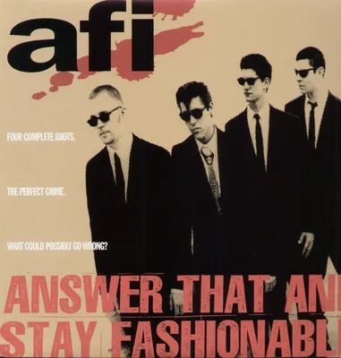 Zdjęcie produktu dla AFI - Answer That & Stay Fashionable (LP)