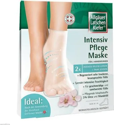 Produktbild von Allgäuer Latschenk. Intensiv Pflege Maske f.Füße 1 P