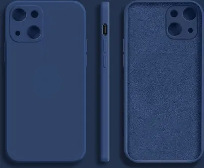 Produktbild von Bunt Case Hülle mit Kameraschutz Back Cover Bumper Silikon Schutzhülle kompatibel mit iPhone 14 Pro Blau