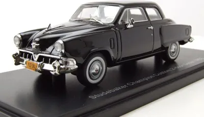Produktbild von Neo Scale Models 47201 Studebaker Champion Custom 2-door Sedan 1952 schwarz 1:43