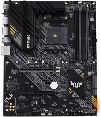 Immagine prodotto di Scheda madre ASUS TUF Gaming B550-PLUS, AMD B550, socket AM4, ATX, DDR4-SDRAM, 128 GB, 2,5 Gigabit Ethernet