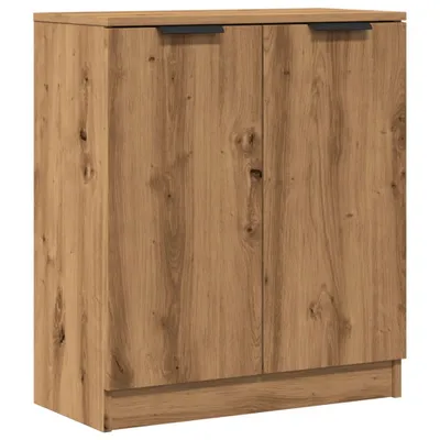 Image de Buffet chêne artisanal 60x30x70 cm bois d'ingénierie