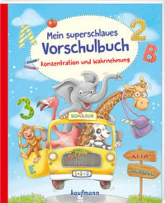 Image de Mein superschlaues Vorschulbuch - Konzentration und Wahrnehmung