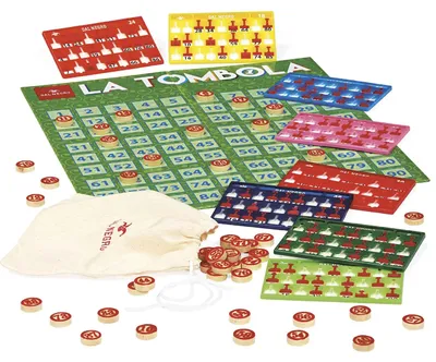 Productafbeelding van Dal Negro La Tombola, Kaartspel, Kansspel, Geschikt voor kinderen vanaf 5 jaar, Familie spel