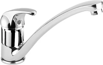 Produktbild von Herzbach LARGO Spültisch-Einlochbatterie Chrom
