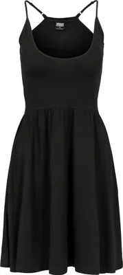 Produktbild von Urban Classics Kurzes Kleid Damen Ladies Spaghetti Dress schwarz S