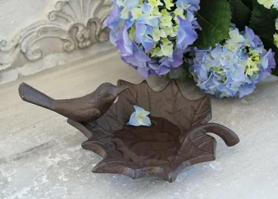 Produktbild von Charmante Landhaus Vogeltränke AHORN im Antik Stil, Shabby Chic