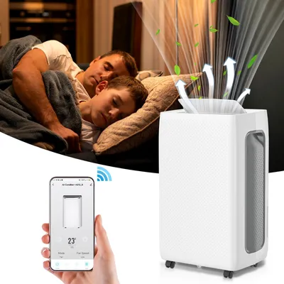 Immagine prodotto di Aopunly Deumidificatore - Deumidificazione 26L/giorno - APP WiFi - fino a 20-30m³ - 4,5L- Timer 24h, Igrostato - Bianco - Deumidificatore per ambienti | Deumidificatore