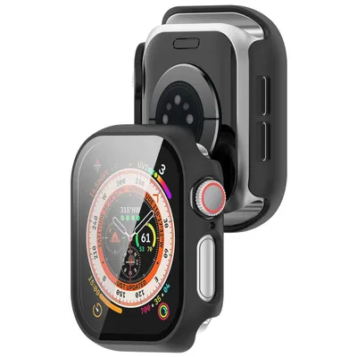 Produktbild von Bizon Case+Glass Uhr Apple Uhr 10 46mm schwarz