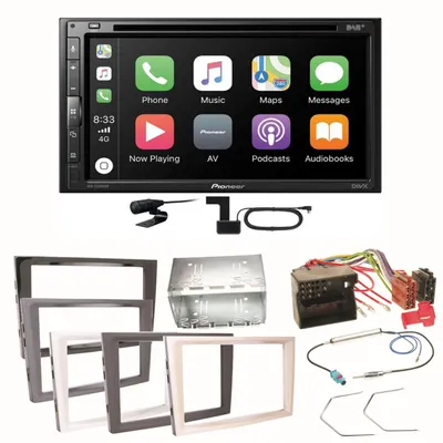 Produktbild von Pioneer AVH-Z5200DAB Carplay Einbauset für Opel Astra H Corsa D Zafira B Antara