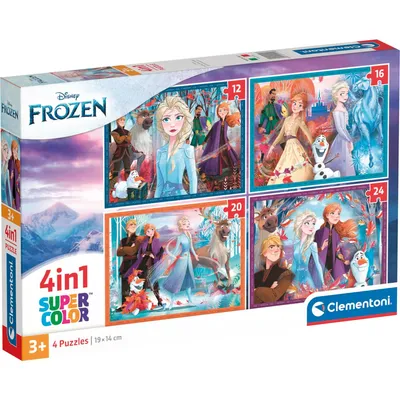 Obrázok produktu pre Clementoni Układanka Disney Frozen 12-16-20-24 elementy - Puzzle Premium