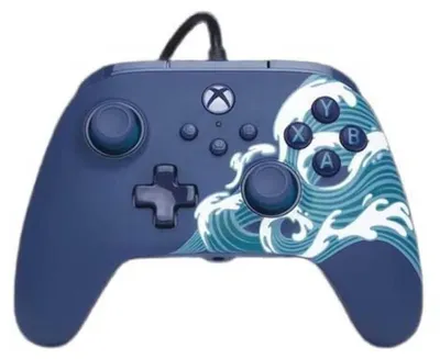Zdjęcie produktu dla PowerA Advantage, Gamepad, PC, Xbox One S, Xbox One X, D-pad, Przycisk menu, Przycisk udostępniania, View button, Analogowy, Przewodowa, USB