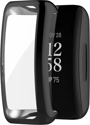 Produktbild von Strap-it Fitbit Inspire 2 Schutzhülle (Schwarz)